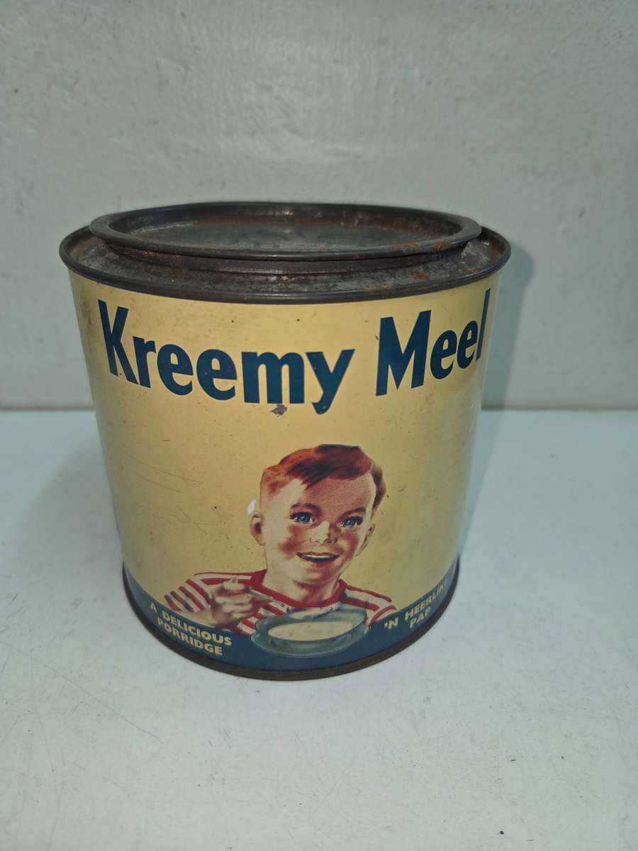 Vintage Kreemy Meel 2LBS Tin
