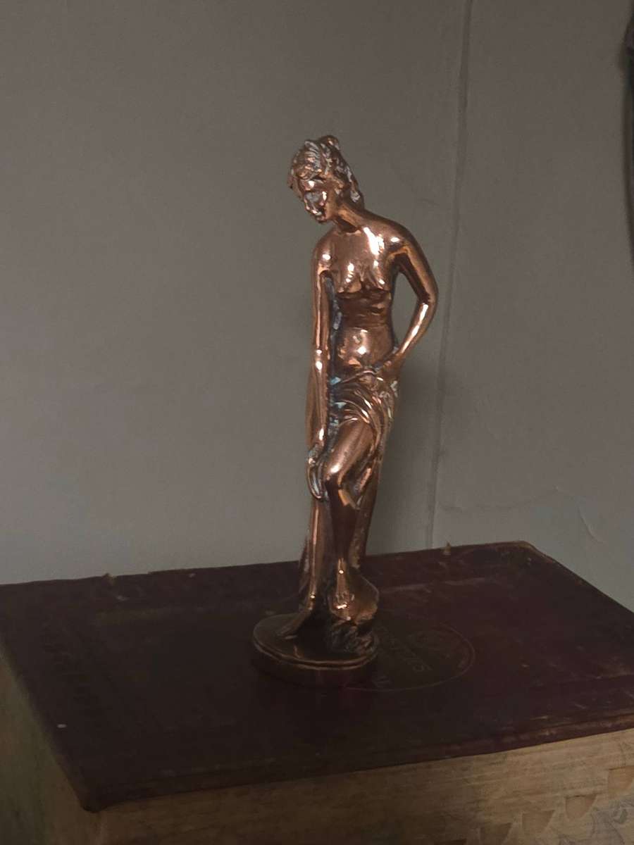 Bronze sculpture of a female figure Height - 24cm