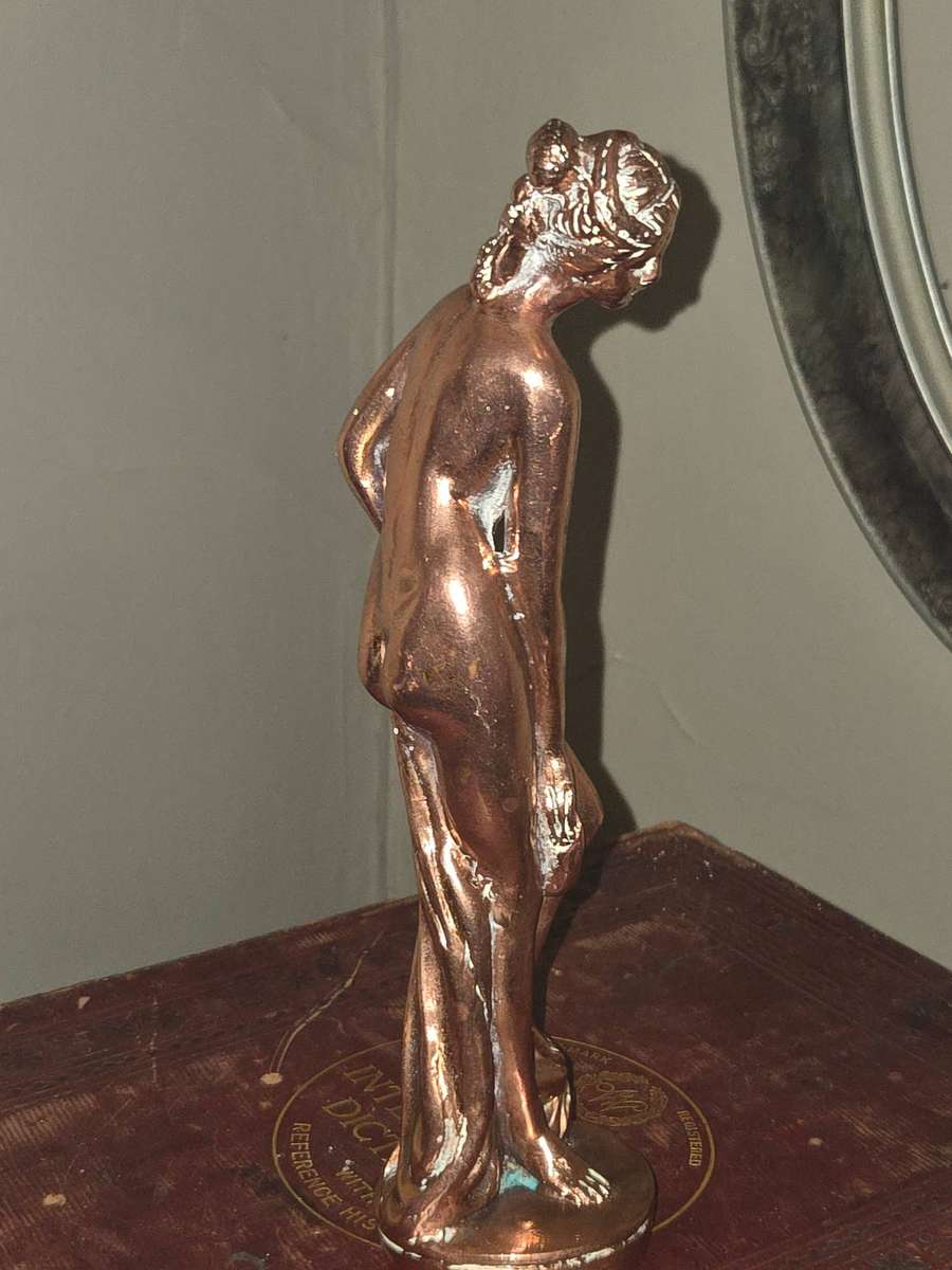 Bronze sculpture of a female figure Height - 24cm