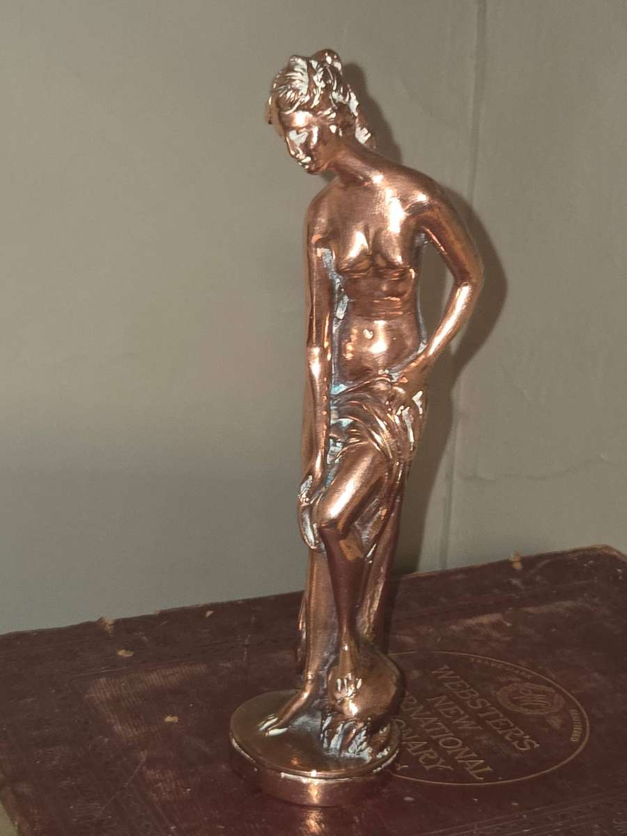 Bronze sculpture of a female figure Height - 24cm