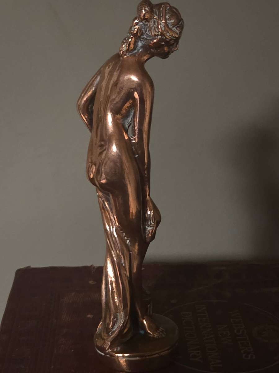 Bronze sculpture of a female figure Height - 24cm