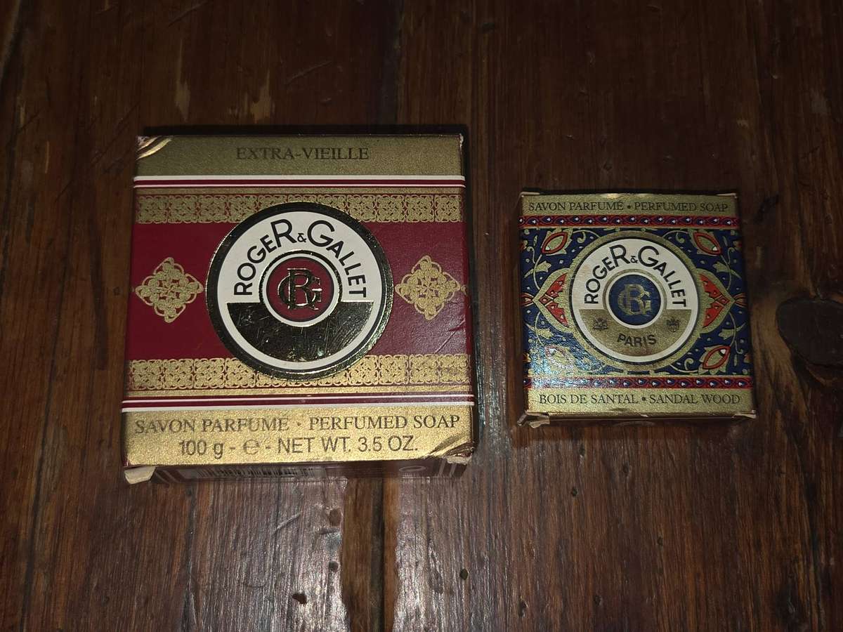 2 x Vintage Soap - Roger & Gallet - Paris - Perfumed Soap - Unused