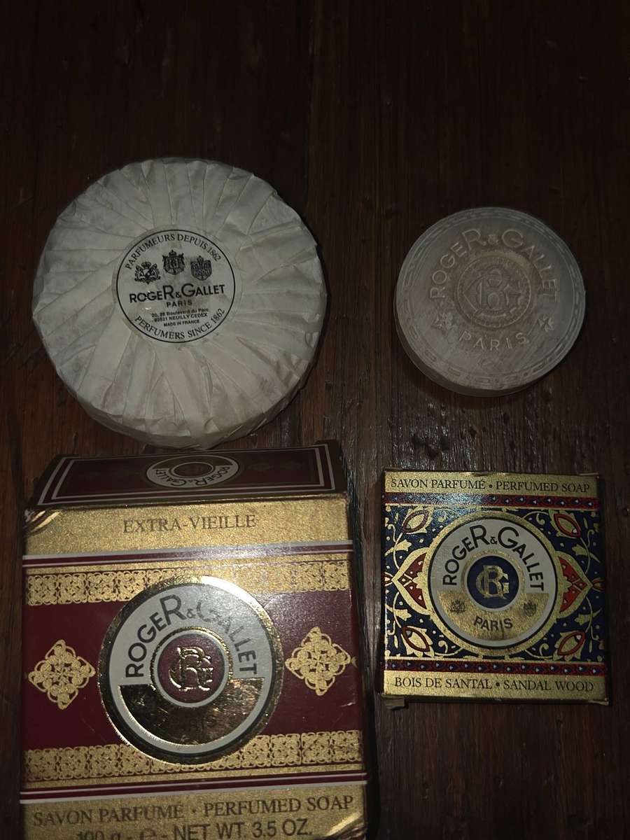 2 x Vintage Soap - Roger & Gallet - Paris - Perfumed Soap - Unused