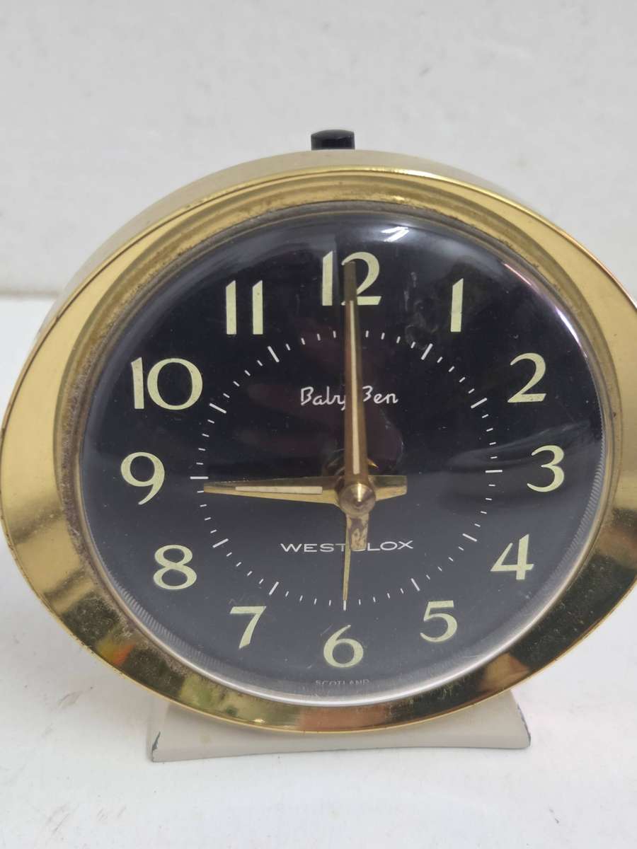 Westclox Baby Ben Alarm Clock - Selling As is for Parts or Restoration