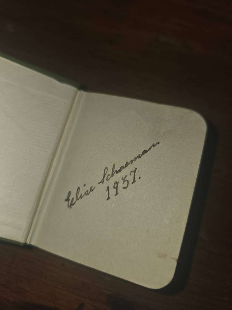 Collectible tiny vintage Birthday book with Poetical works of Burns, Shakespeare, Tennyson, etc.