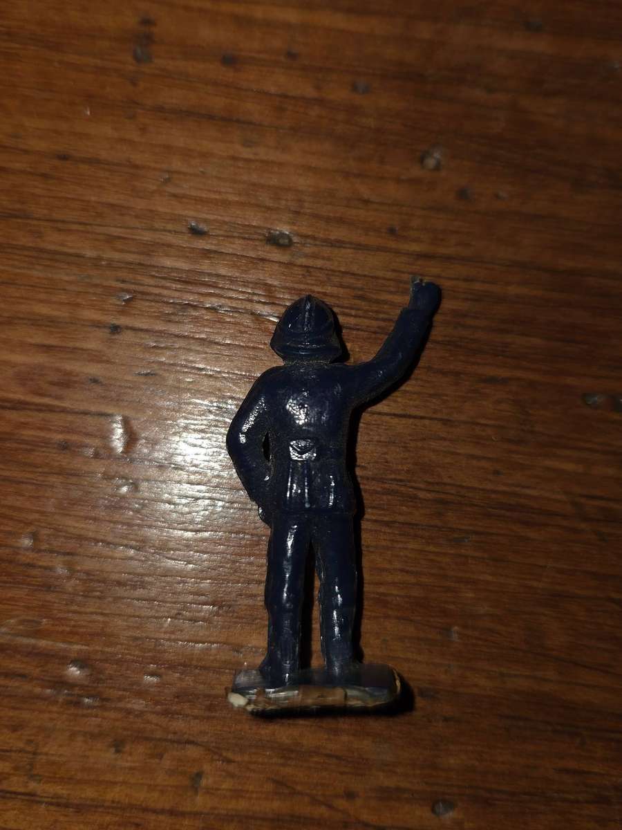 Vintage Small Dinky Toy Railway Guard - 4cm