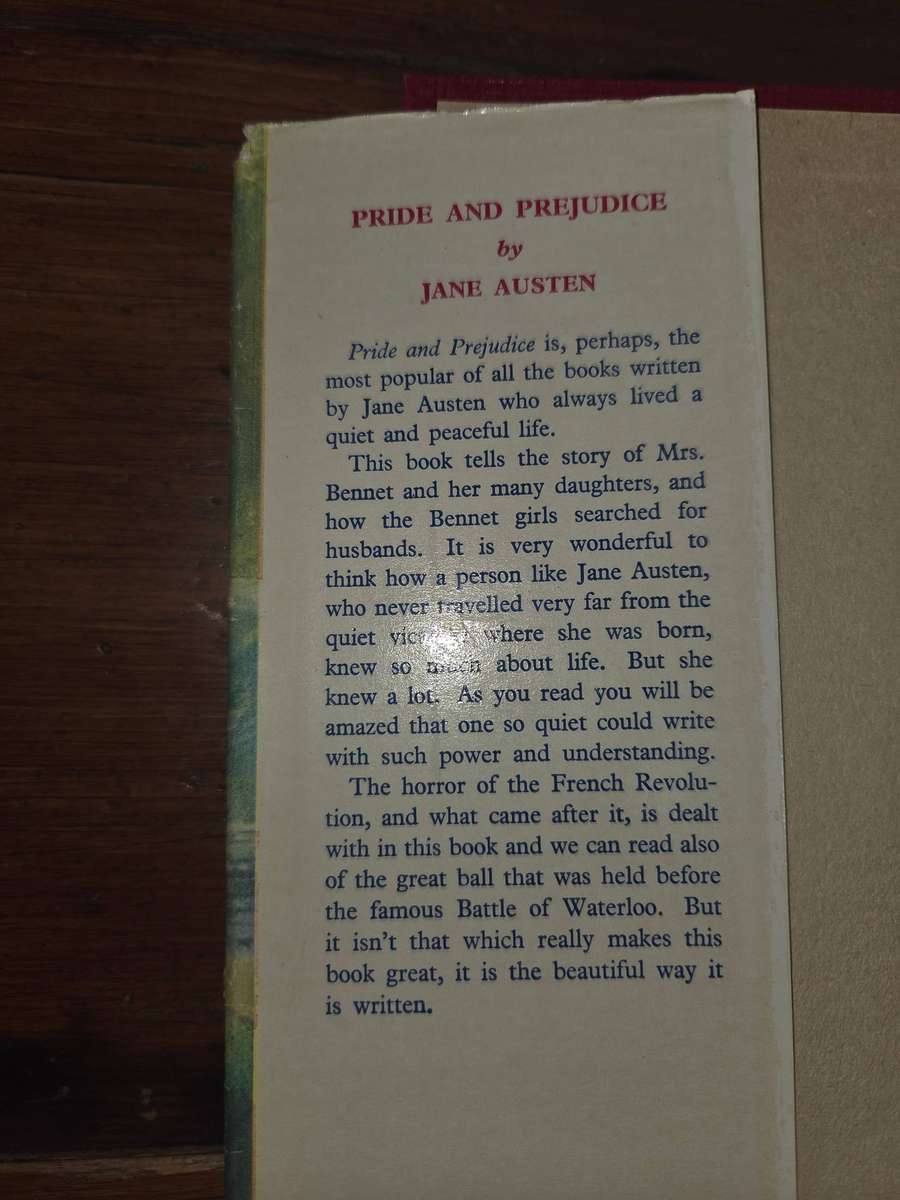 Pride and Prejudice - Jane Austen