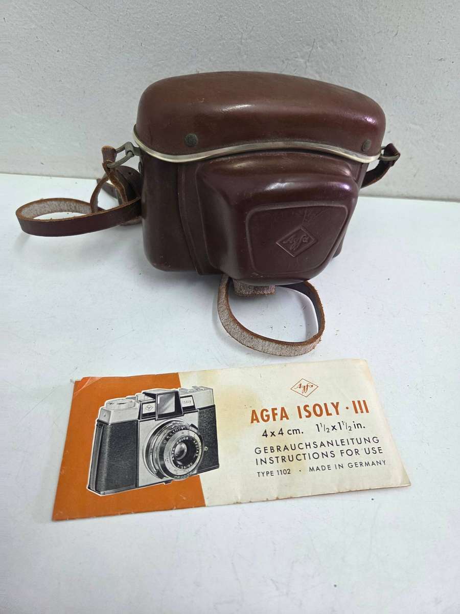 Vintage Agfa Isoly III Camera - Made in Germany - Not tested selling AS IS