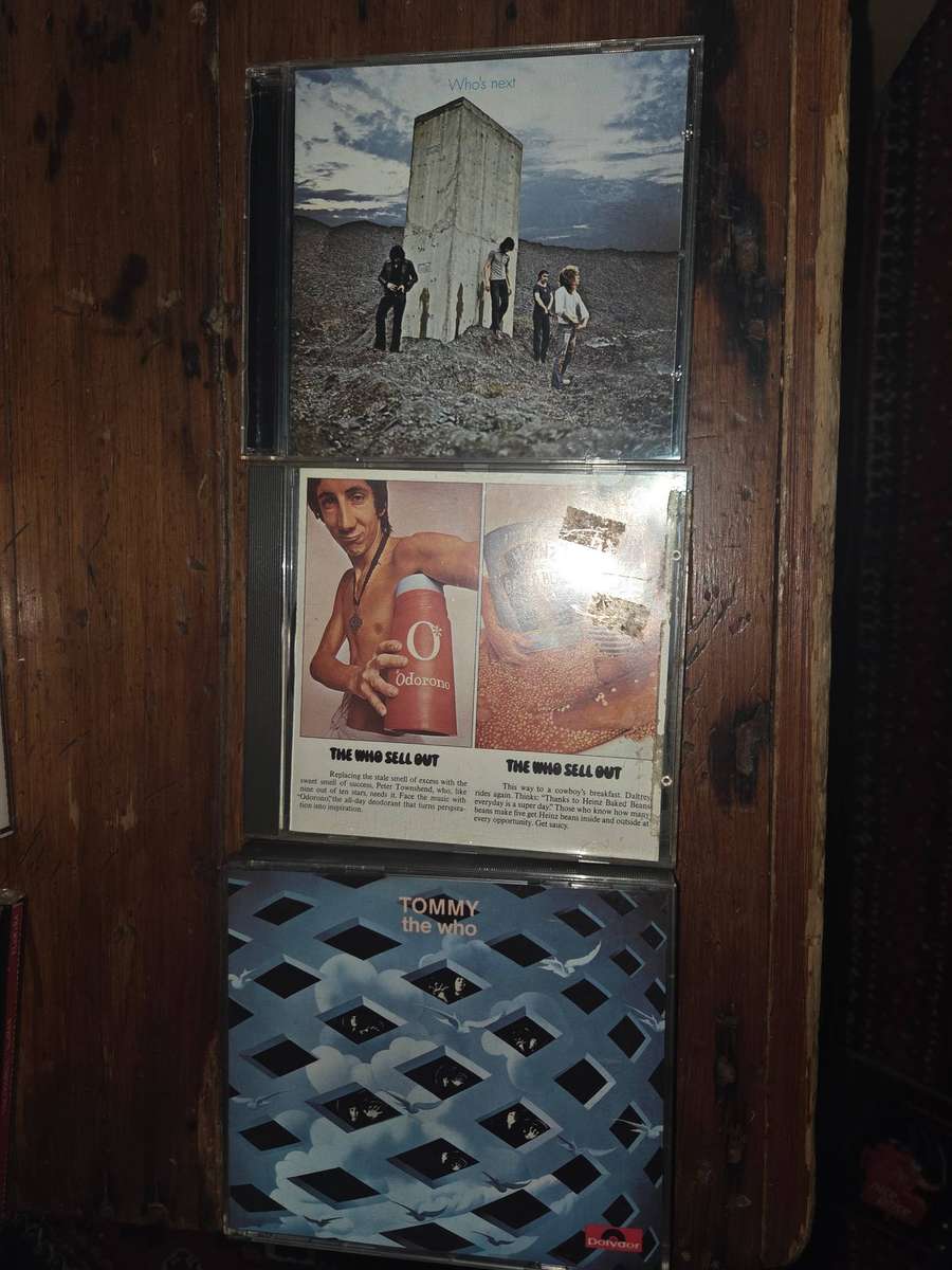 3 x The Who CD's