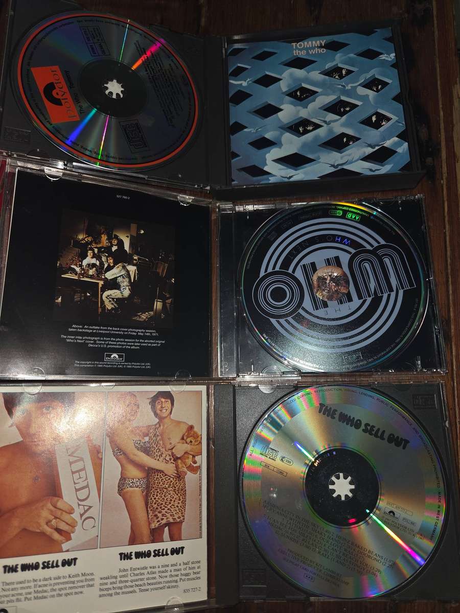 3 x The Who CD's