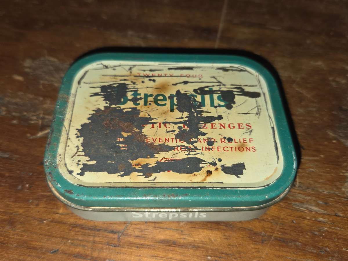 Vintage Strepsils Tin