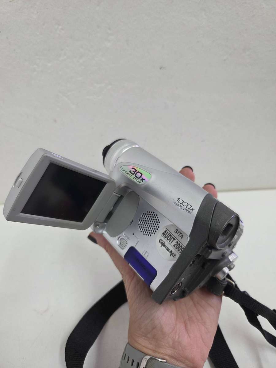 Panasonic NV-GS35 Video Camera - Not tested - No battery - Selling As Is for parts or restoration