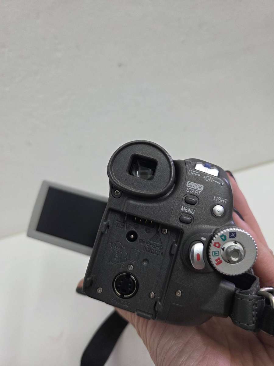 Panasonic NV-GS35 Video Camera - Not tested - No battery - Selling As Is for parts or restoration