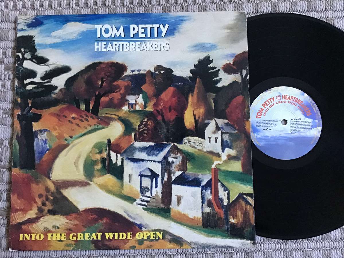 Tom Petty And The Heartbreakers Into The Great Wide Open Lp