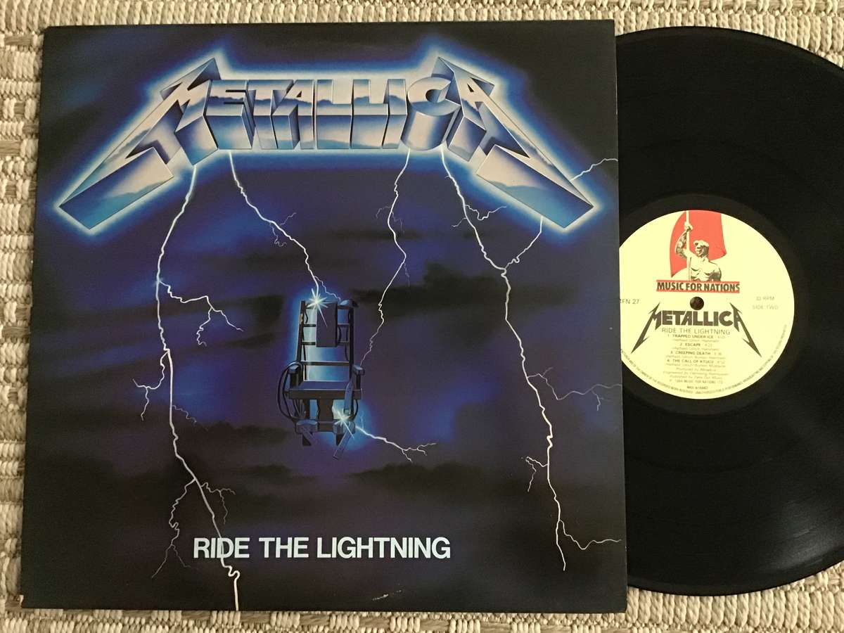 Metallica Ride The Lightning Lp