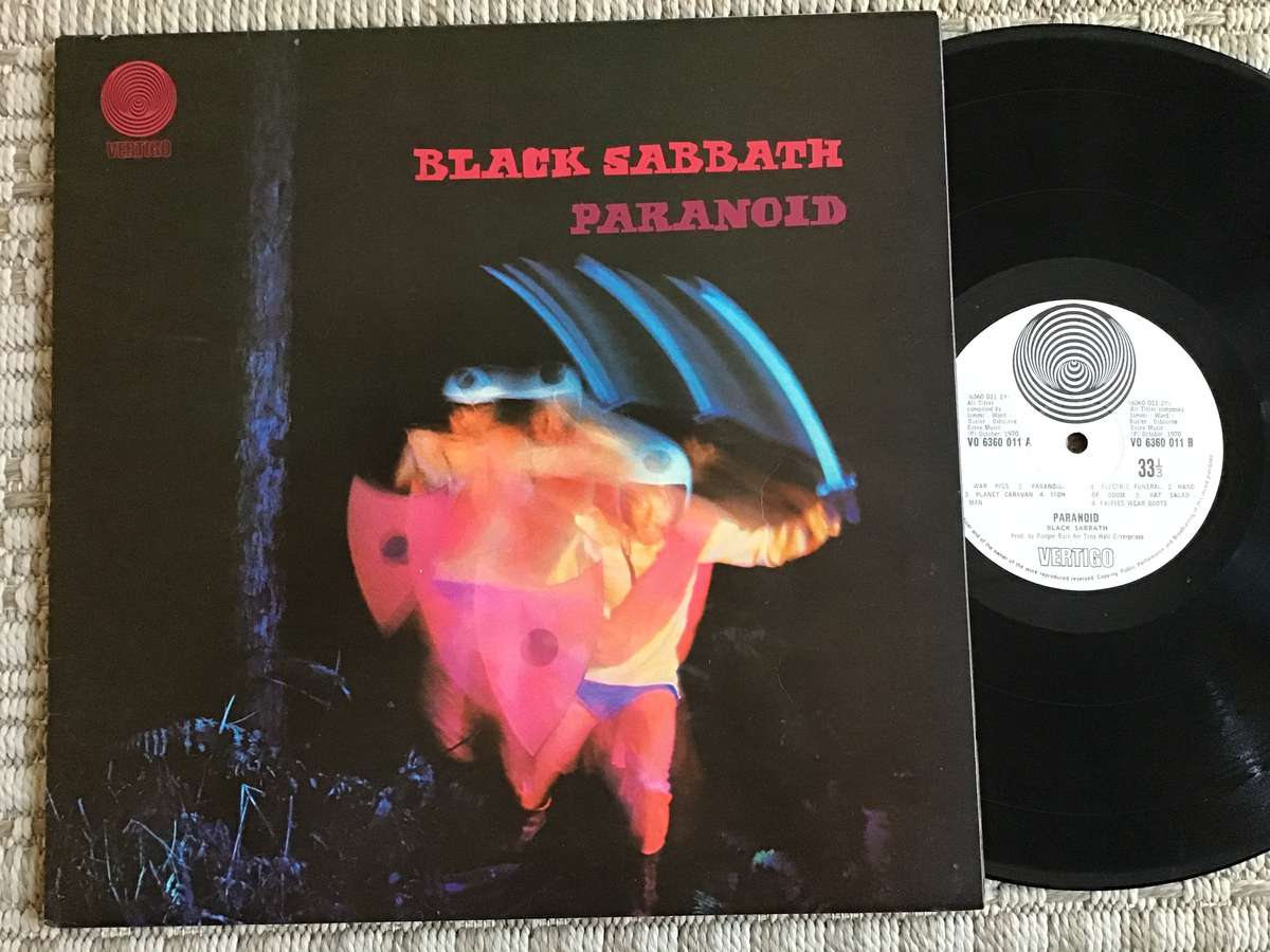Black Sabbath Paranoid Lp