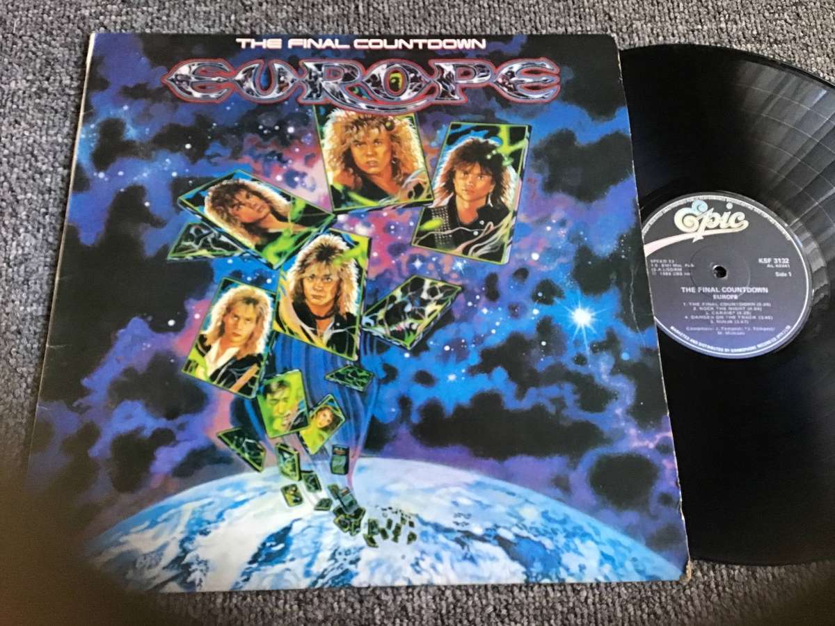 Europe The Final Countdown Lp