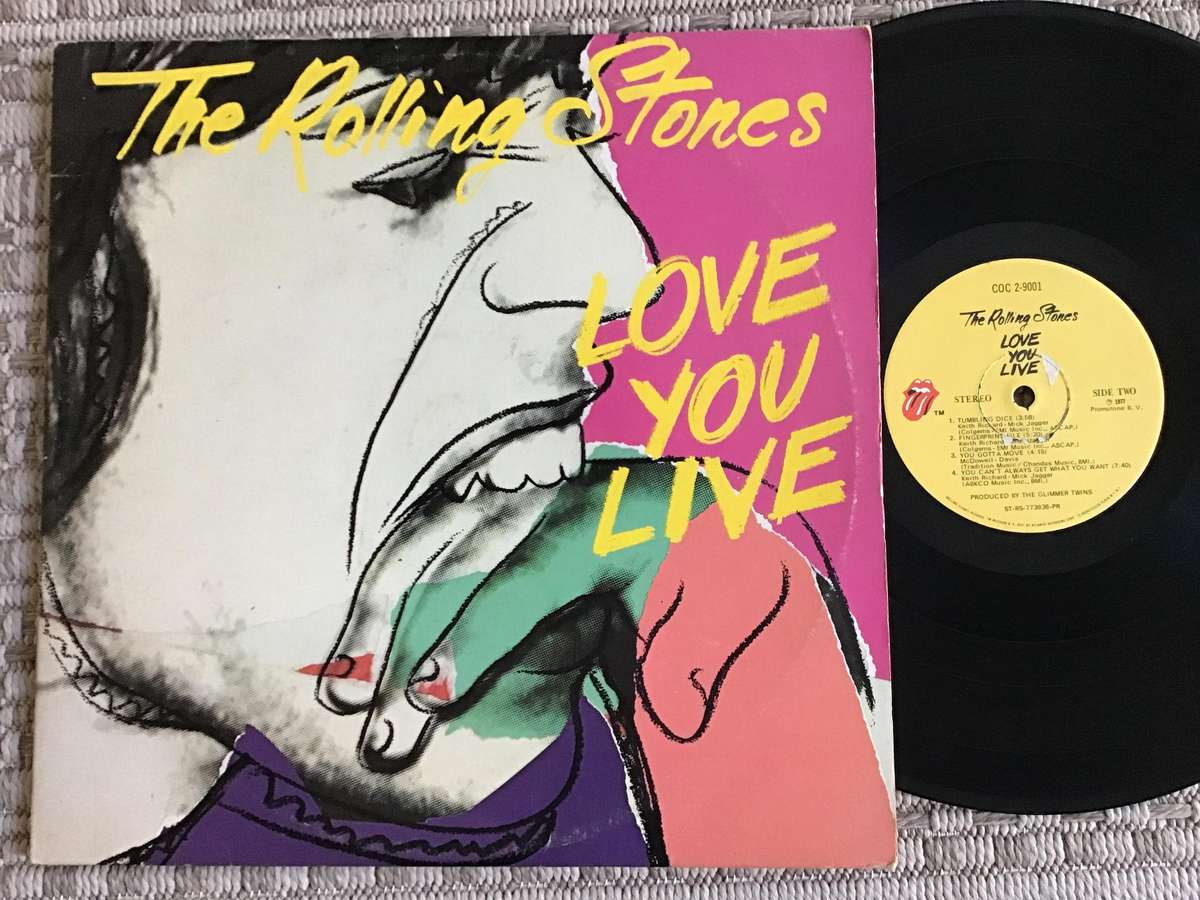 Rolling Stones Love You Live Lp