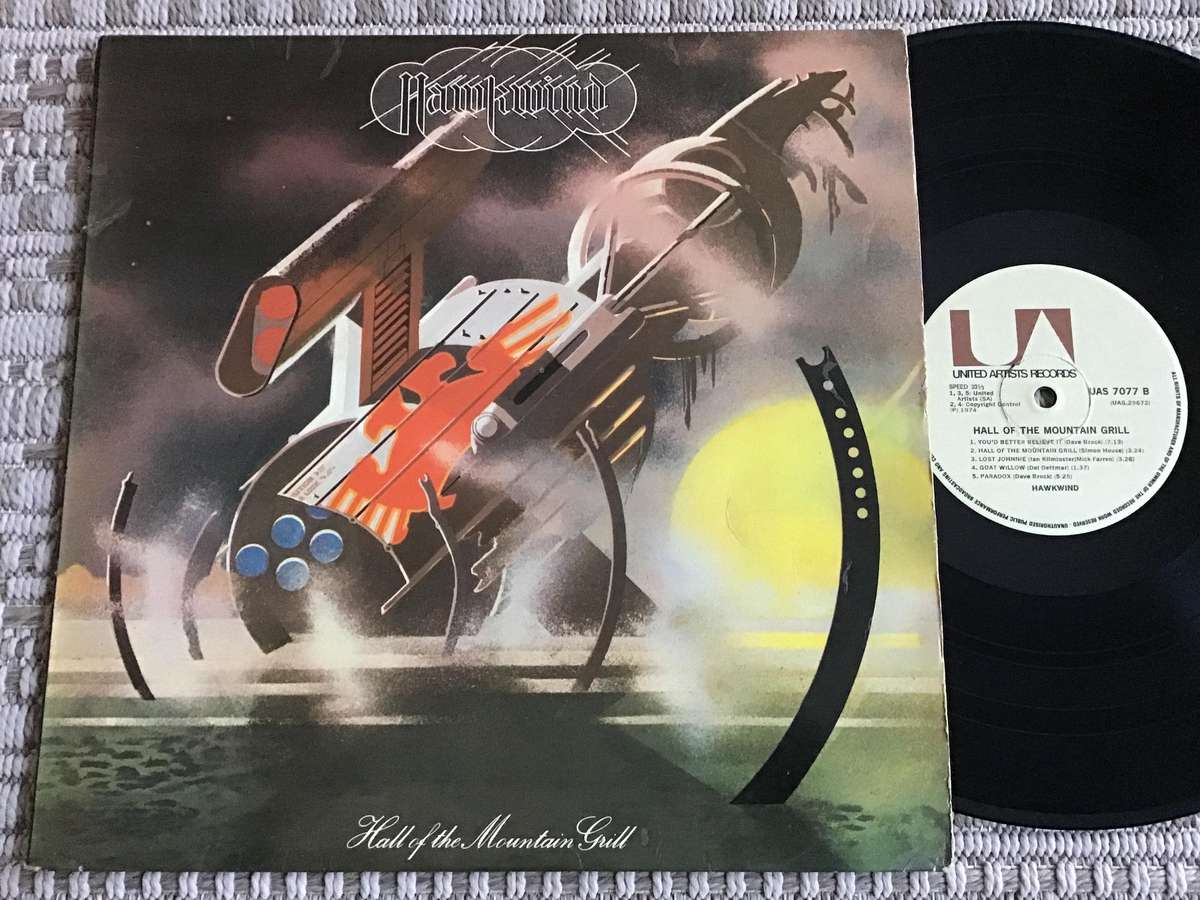 Hawkwind Hall Of The Mountain Grill Lp