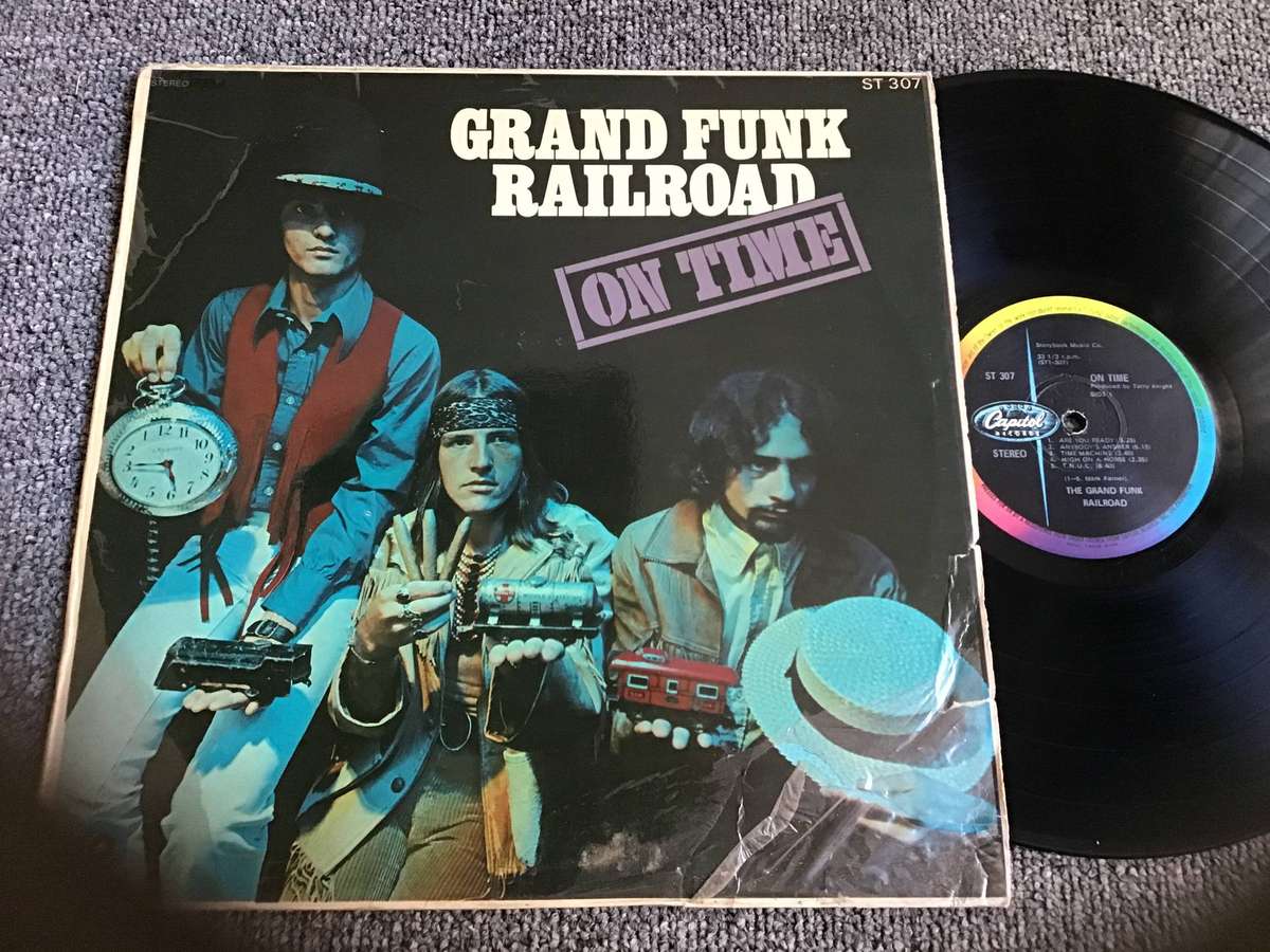 Grand Funk Railroad On Time Lp
