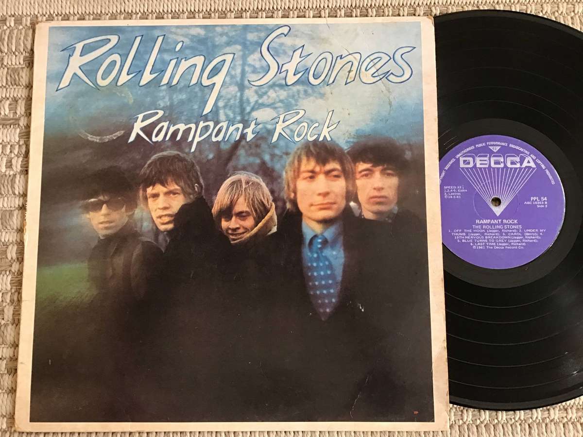 Rolling Stones Rampant Rock Lp
