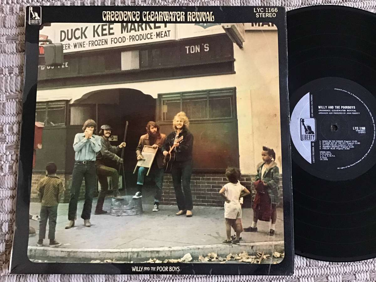Creedence Clearwater Revival Willy And The Poorboys Lp