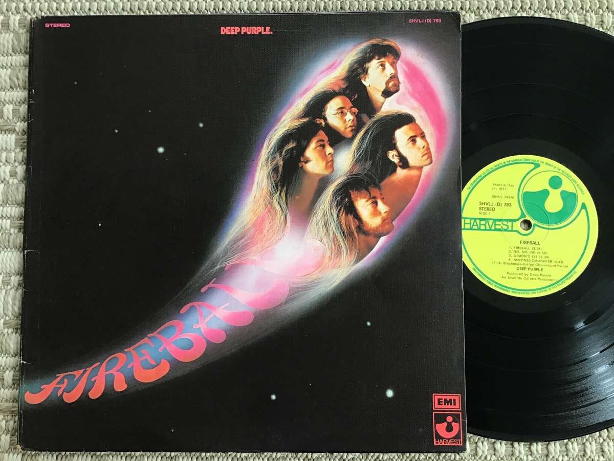Deep Purple Fireball Lp
