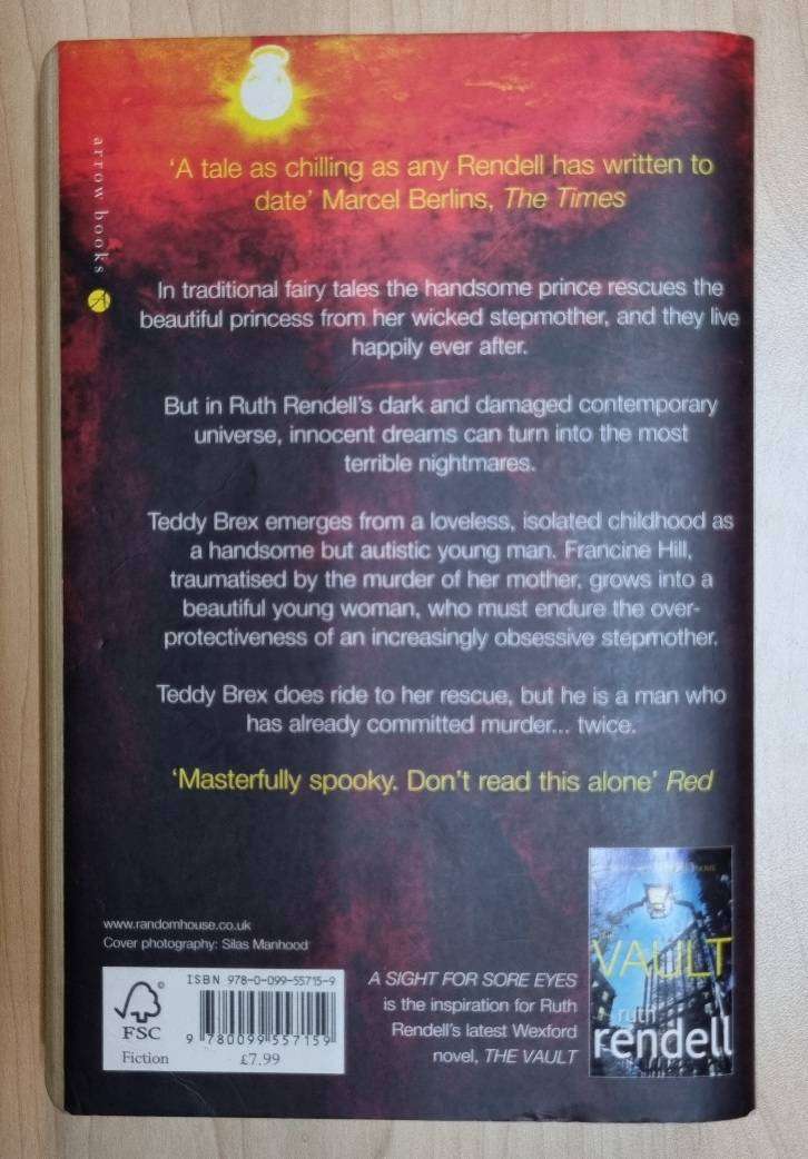 FICTION BOOK: Ruth Rendell - A SIGHT FOR SORE EYES