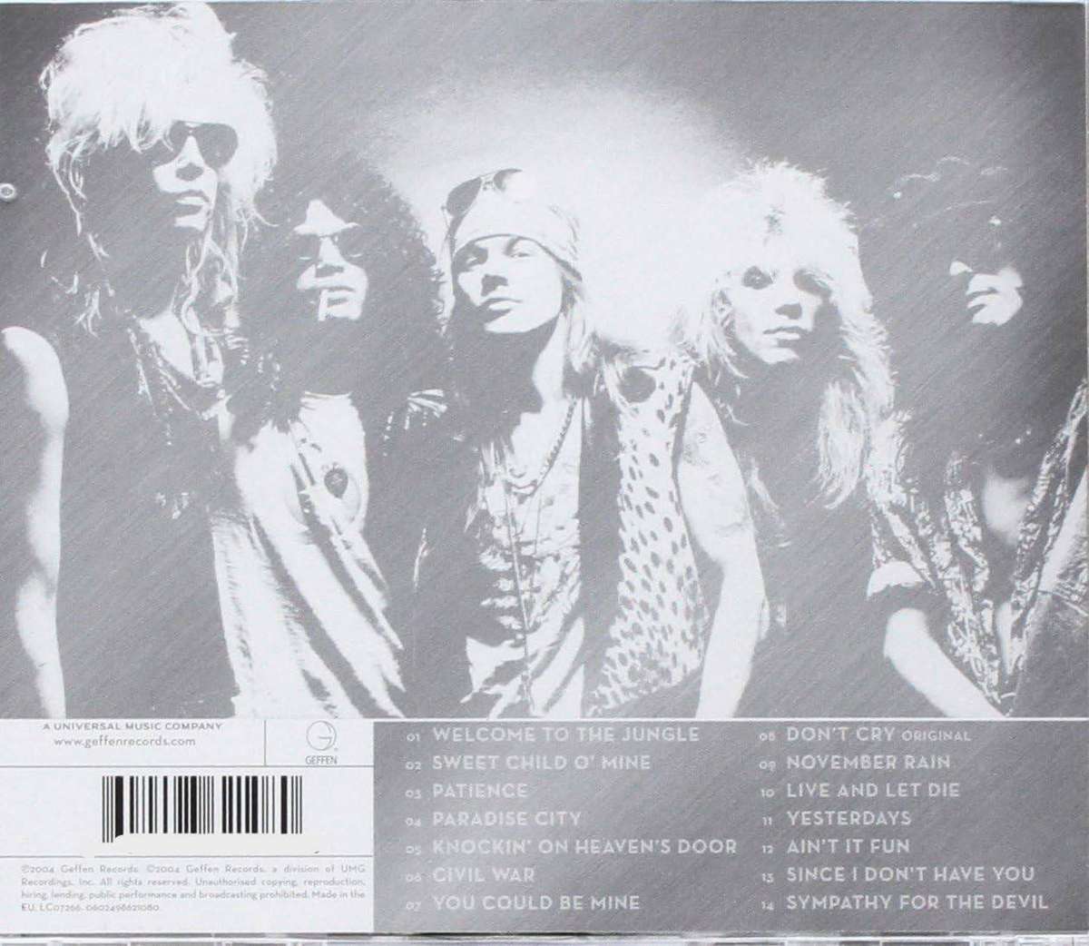 MUSIC CD: Guns n Roses- Greatest Hits (2004)