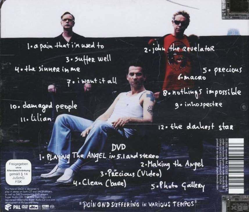 CD: Depeche Mode - Playing The Angel (2005) CD & DVD