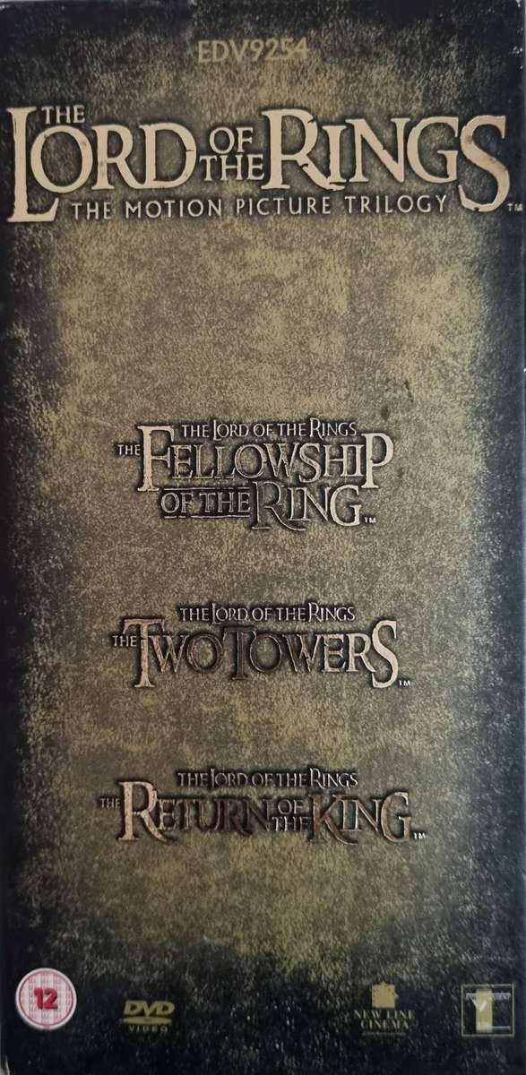 DVD: Lord of The Rings Trilogy Special Extended 12 DVD Edition