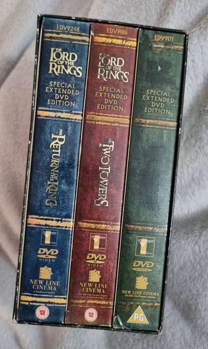 DVD: Lord of The Rings Trilogy Special Extended 12 DVD Edition