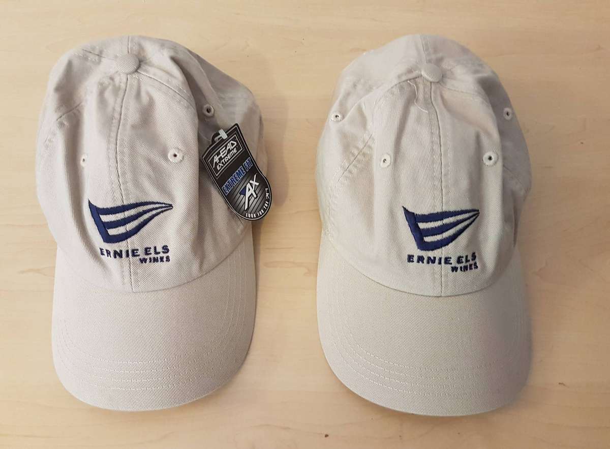 2 x Ernie Els Wines Caps (New) (Bid For All)