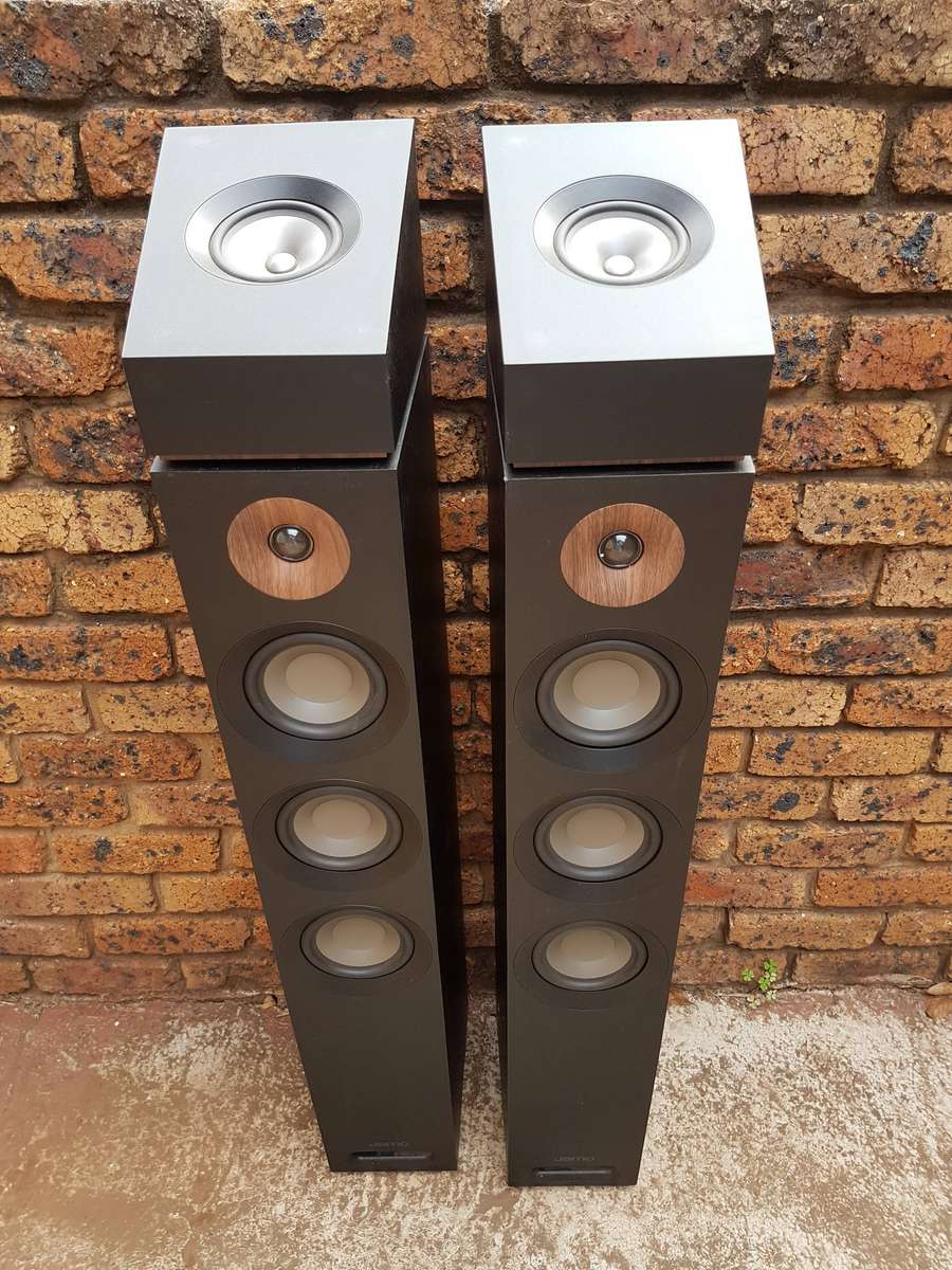 Jamo S 809 Floorstanding 150 Watt Speakers With S8 ATM Dolby Atmos in Original Boxes (Like New)