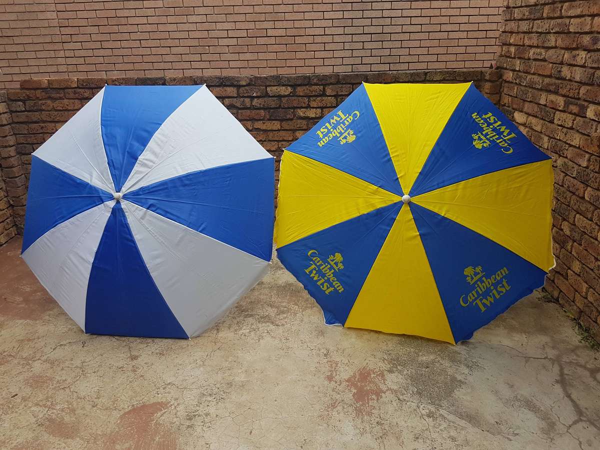 2 x Beach Umbrellas