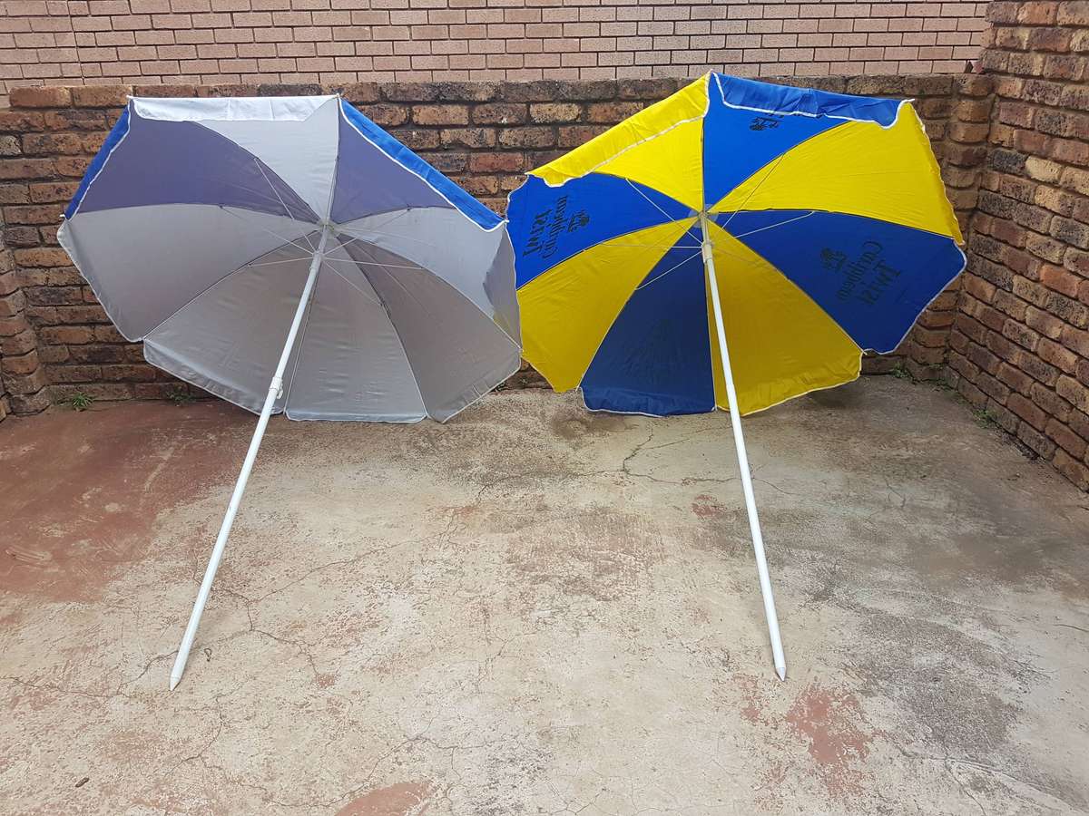 2 x Beach Umbrellas