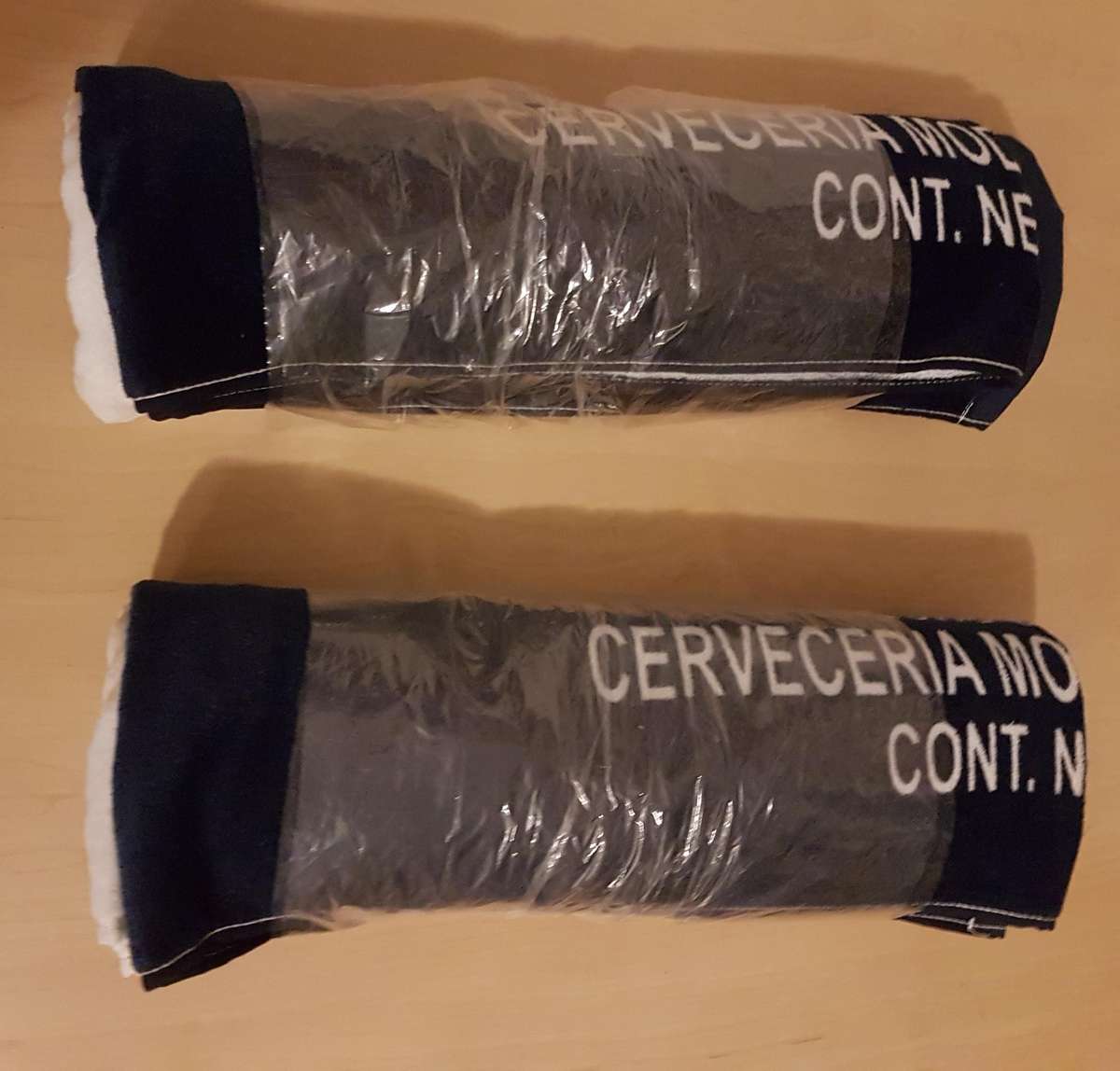 2 x Corona Bath Towls (Bid for Both)