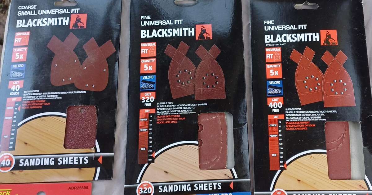 Lot of Sand Paper (Most New / Sealed / Unopened / Unused)