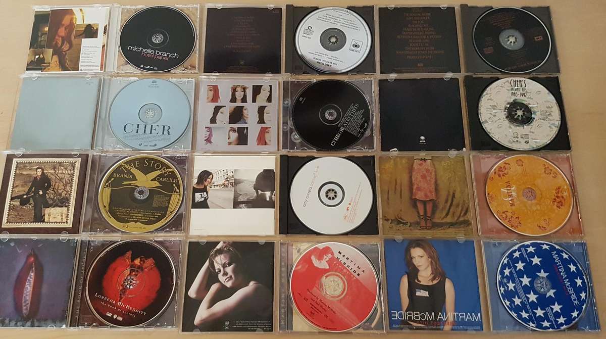 Female Rock CD Collection