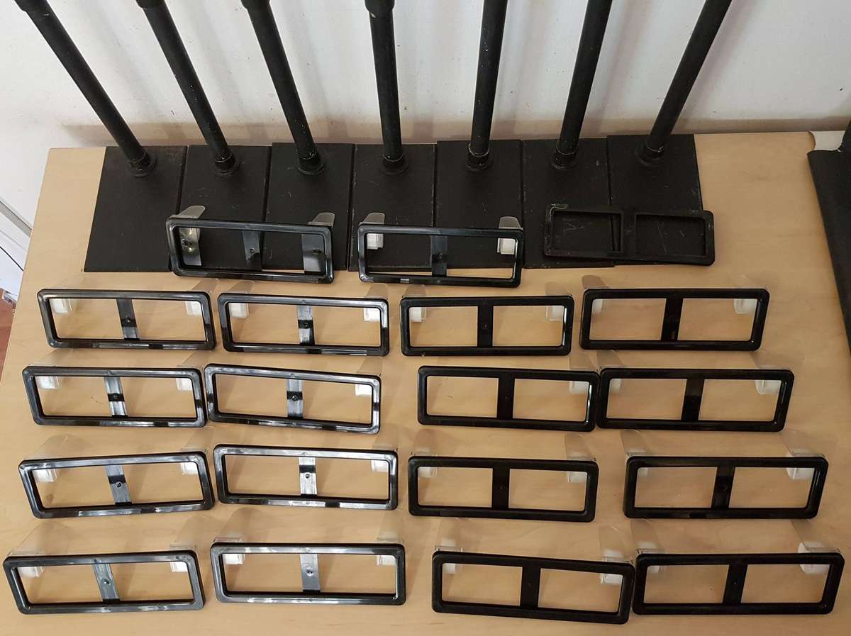 Joblot Adjustable Plastic Countertop Retail Point Of Sale Display Sign Holders