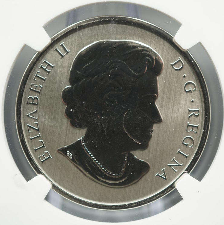 Very Rare in SA! 2016 Haunted Canada 25 Cent Bell Island Lenticular -Ghost Coin Specimen Graded SP67