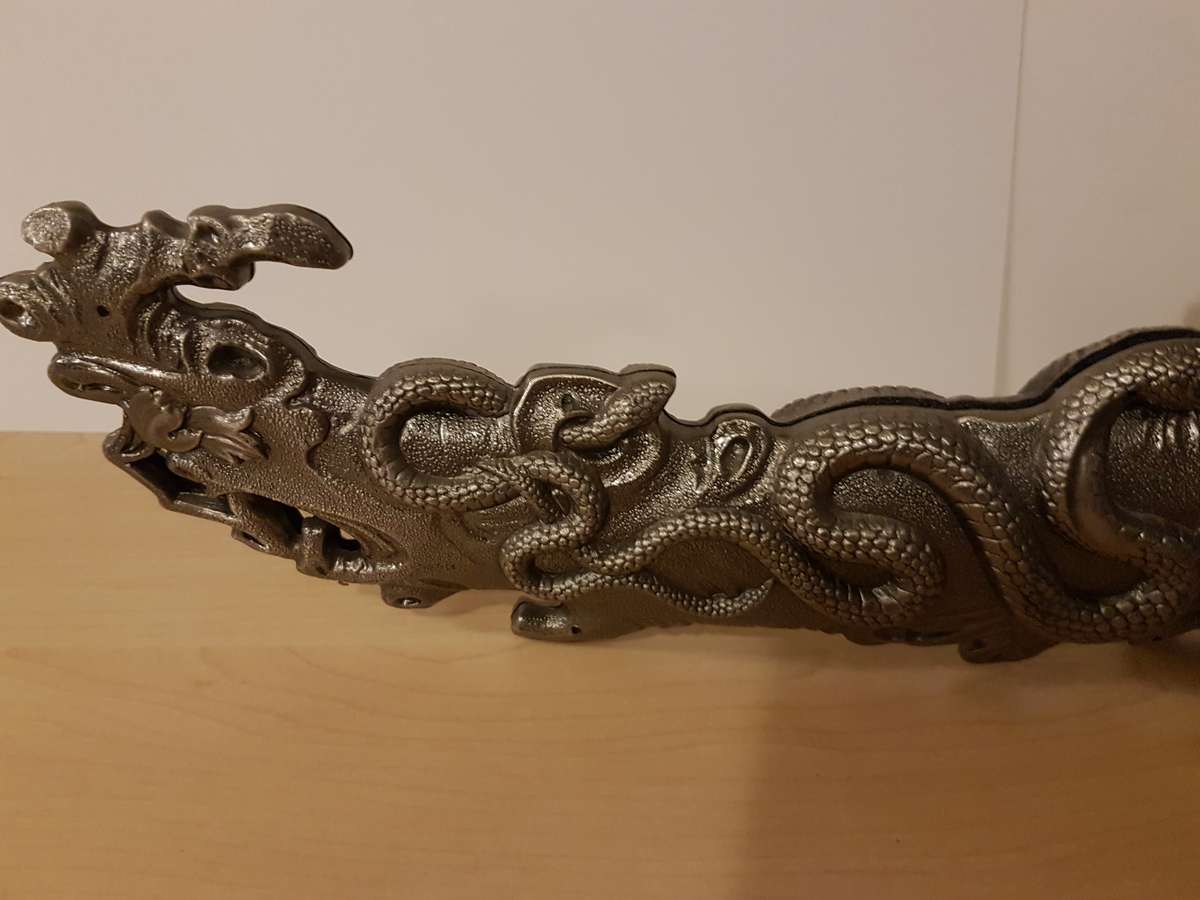 Fantasy Dagger Eagle and Snake Knife with Sheath (All Steel)