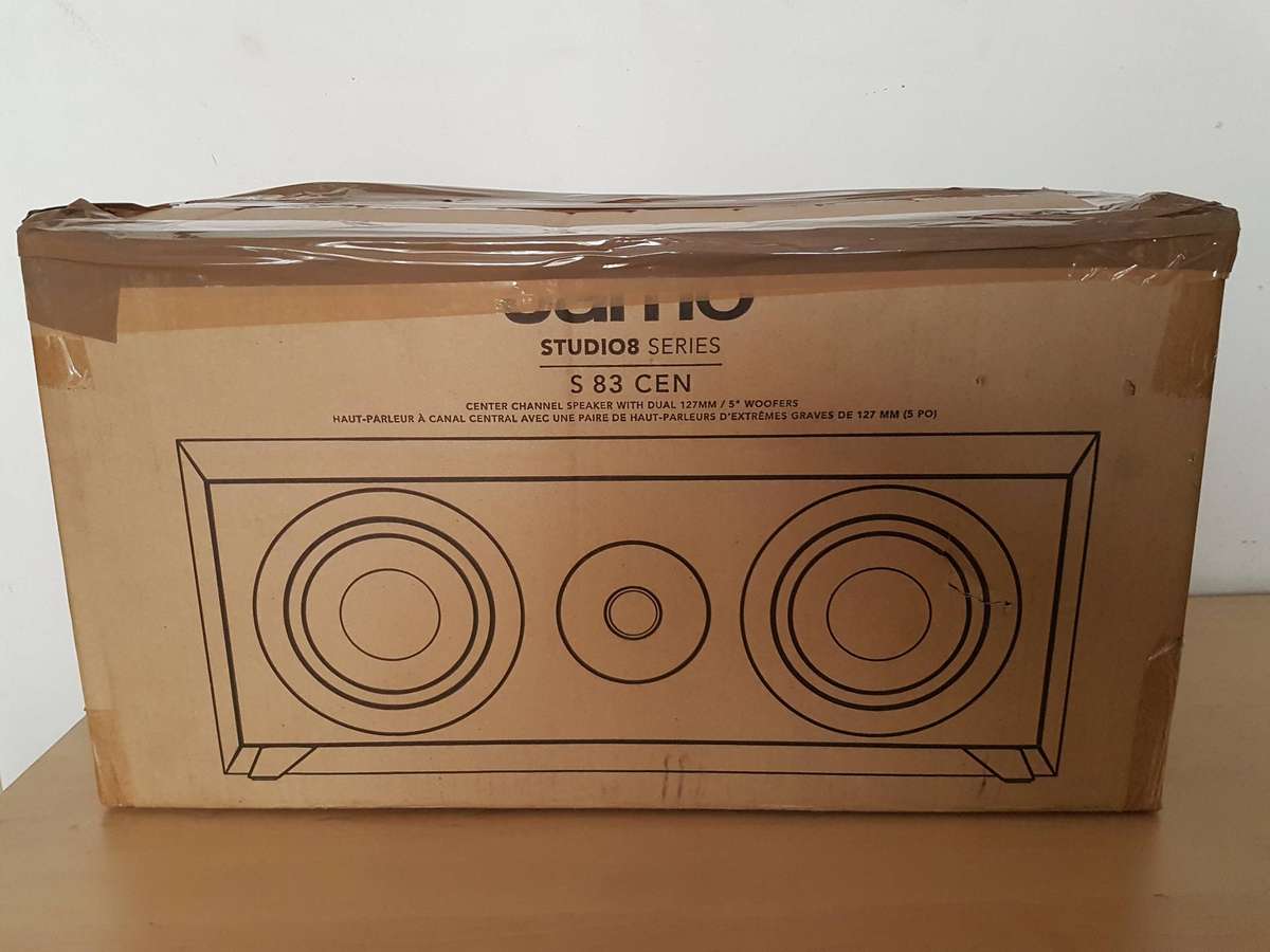 Jamo S 83 Center 125W Speaker in Original Box (Like New)