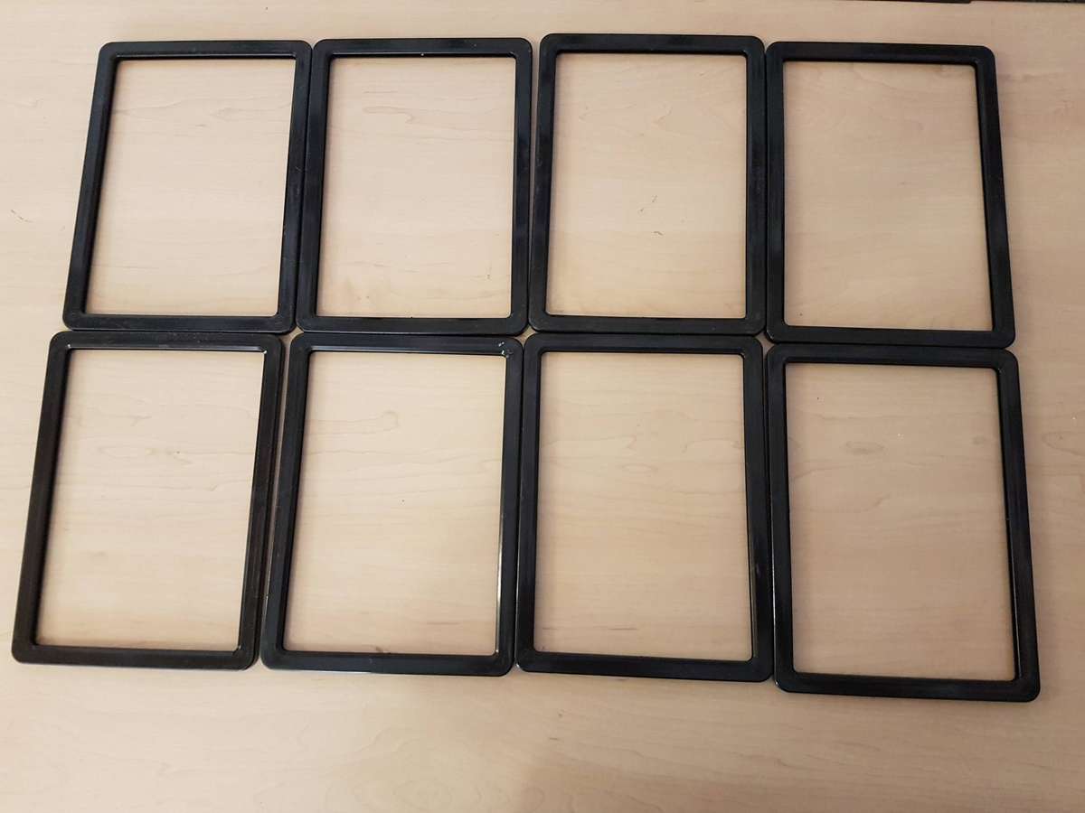 Joblot Adjustable Plastic Countertop Retail Point Of Sale Display Sign Holders