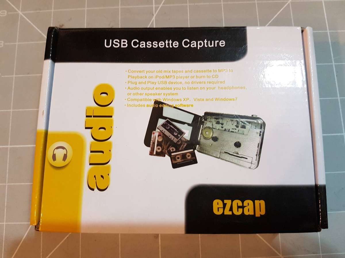 Ezcap Super USB Cassette Tape to MP3 Converter