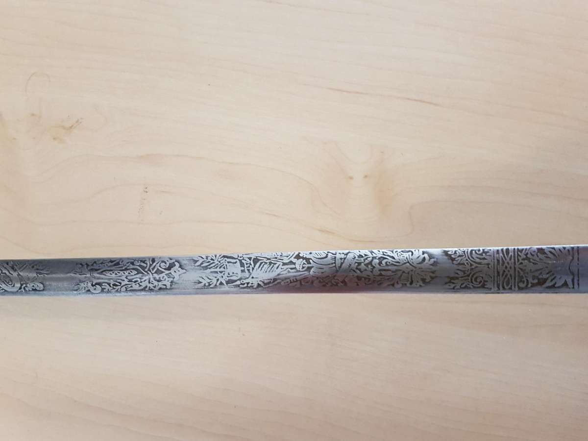 Extremely Rare Pair of 18th Century French Officer's Court Swords