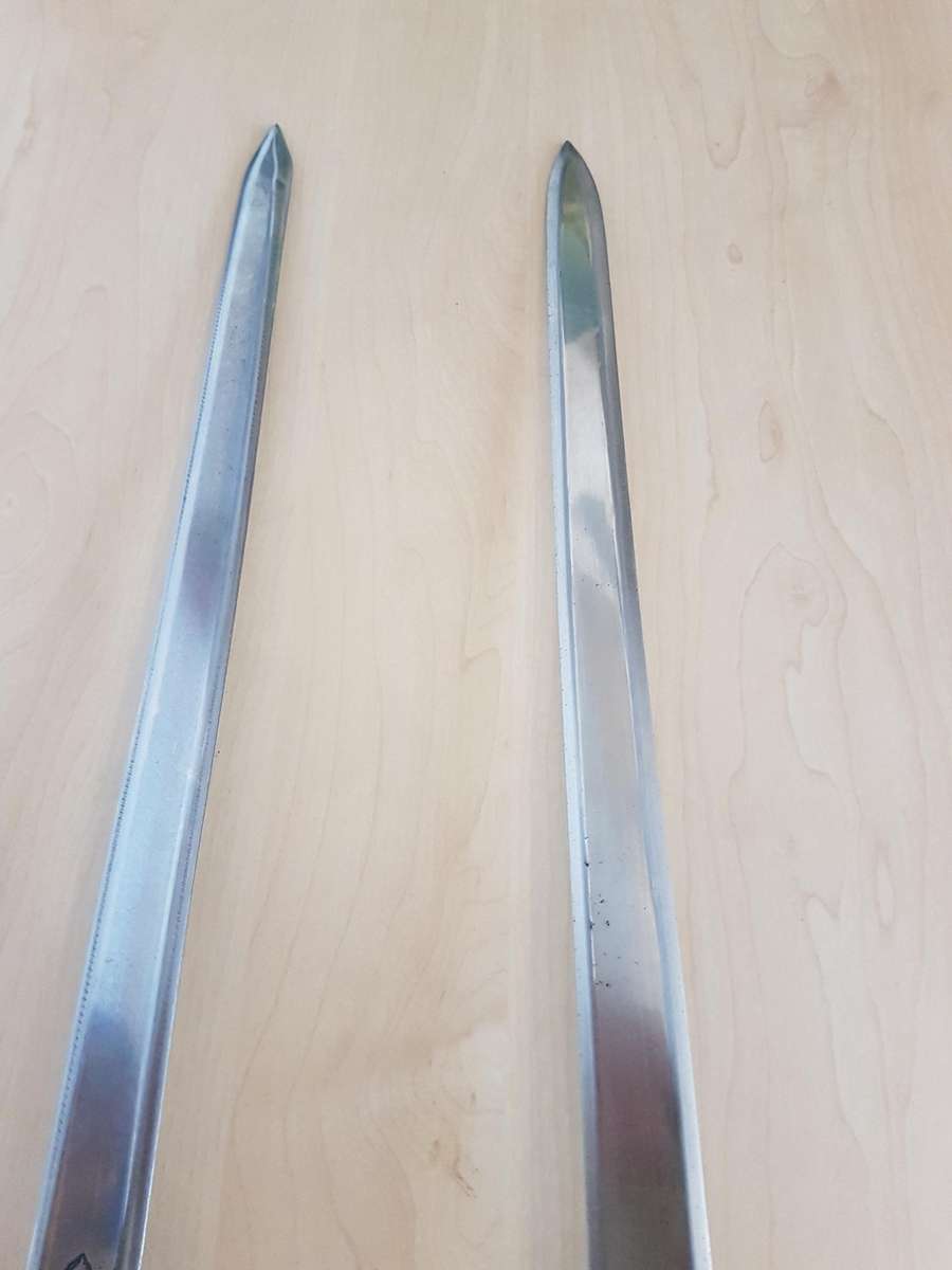 Pair of Colada Del Cid Swords from Toledo Spain