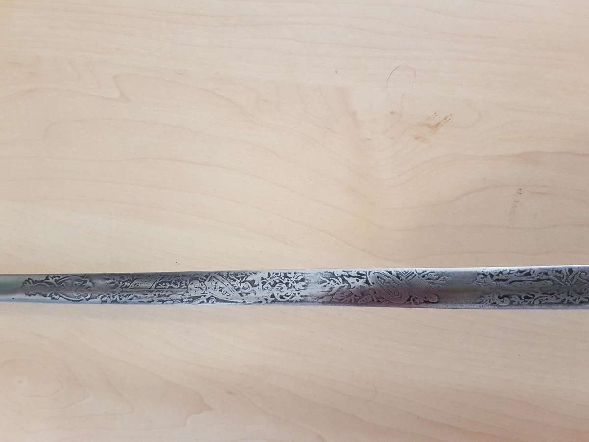 Extremely Rare Pair of 18th Century French Officer's Court Swords