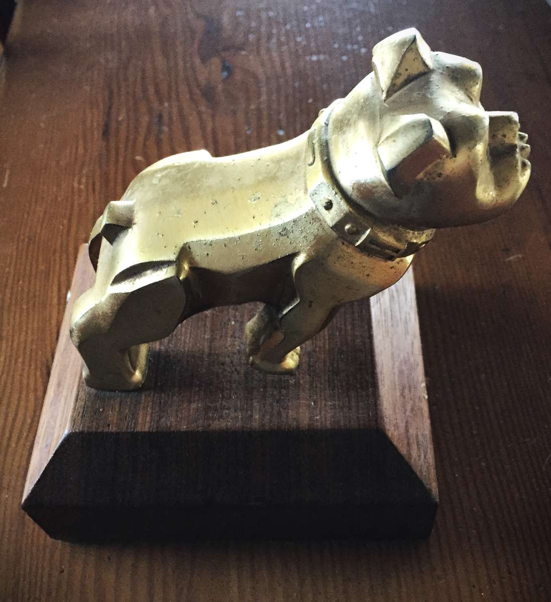 Original Mack Truck Bulldog Hood Emblem - Patent 87931