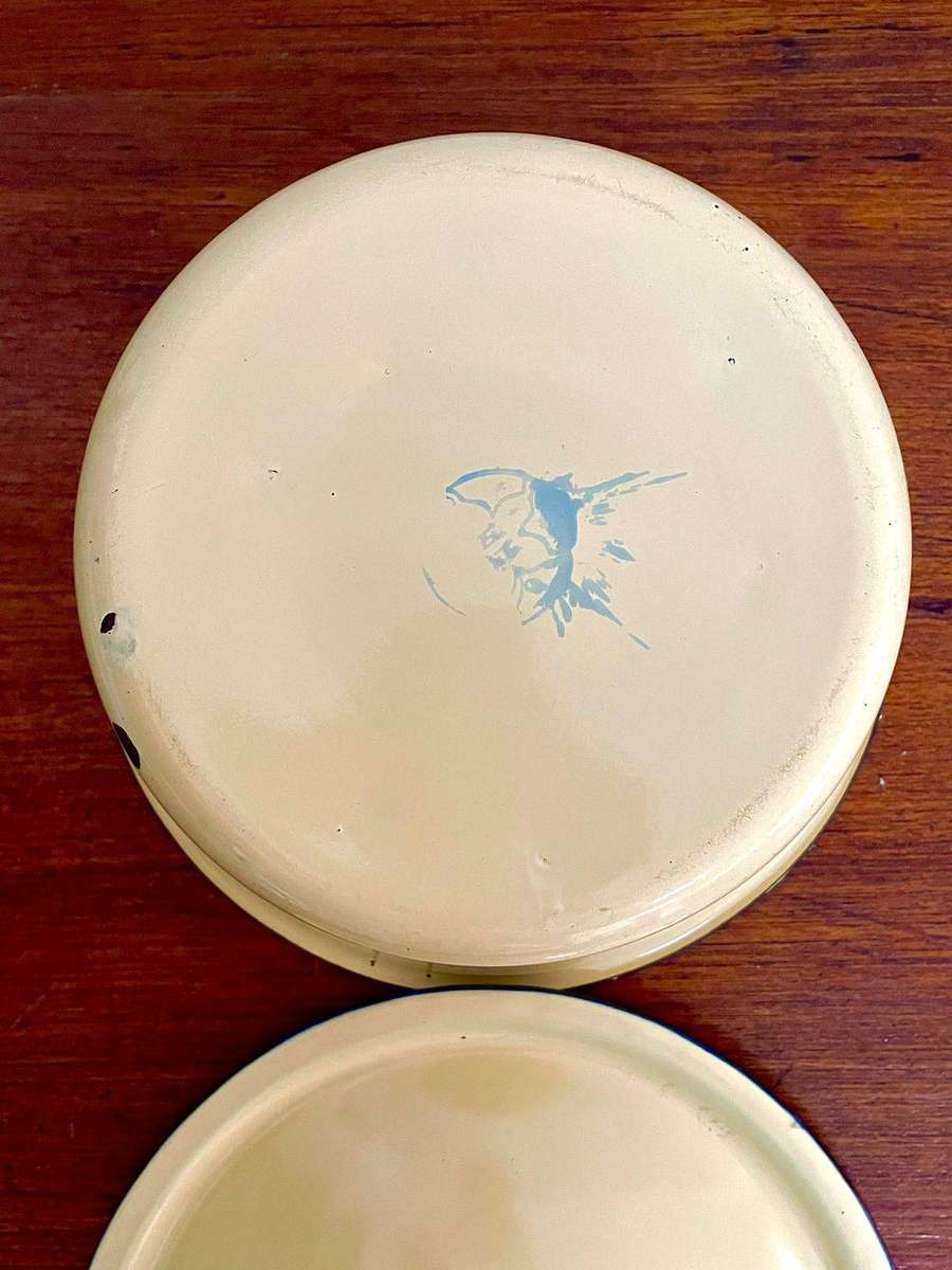 Yellow Enamalware Bowl